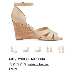 New Nine West Leather Lilly Sandals Size 8.5